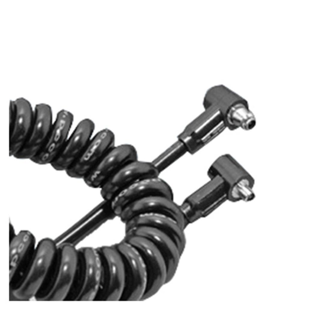 Paramount 5ft Coiled PC Male To PC Male Flash Cord (B-6C)