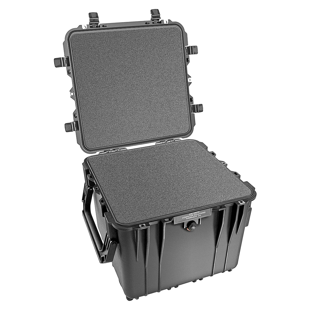Pelican 0340 18in Cube Case with Foam (Black)