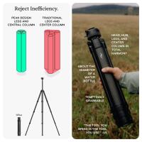 Peak Design Pro Lite Tripod Black Carbon Fiber Legs (Xx Max Height) 2
