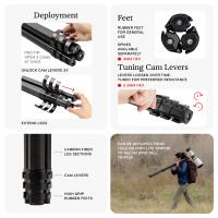 Peak Design Pro Lite Tripod Black Carbon Fiber Legs (Xx Max Height) 6
