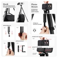 Peak Design Pro Lite Tripod Black Carbon Fiber Legs (Xx Max Height) 7