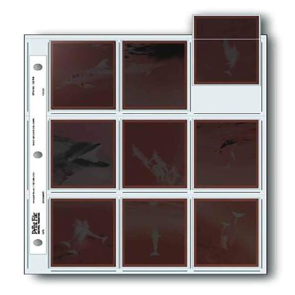 Print File 120-9HB Archival Storage Page for 9 Negatives 100-Pack