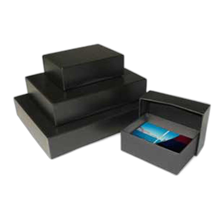 Print File 11x14in 2-Piece Storage Box (Black)