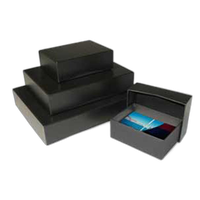 Print File 11x14in 2-Piece Storage Box (Black) 1