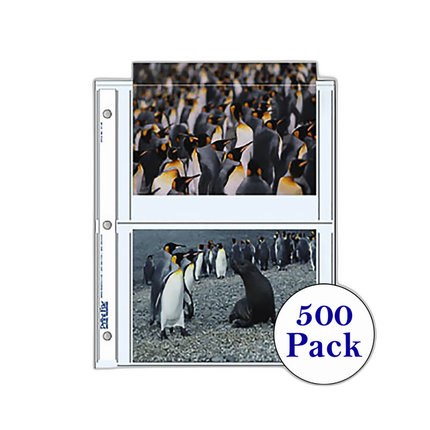 Print File 57-4P Archival Storage Page for 4 Prints (5 x 7in, 500-Pack)