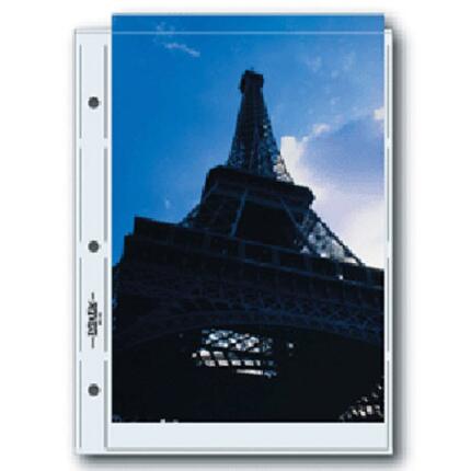 Print File Premium Series-G Archival Storage Page for Prints (8x12in, Holds
