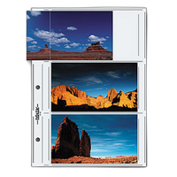 Printfile 4 x 7 in. APS  ( 6 per page) ( Pk 25 )  Archival G Print Pages 0