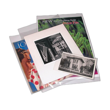 Print File 9X12 (100) 4 Mil Poly Bags