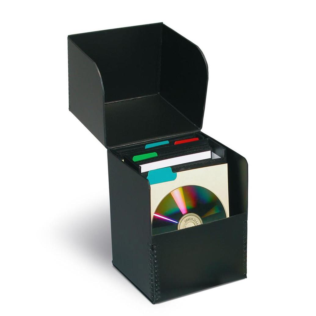 Print File Fliptop CD Storage Box (50)