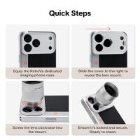PGYTECH 2X Telephoto Lens - iPhone 16 Pro Max 4