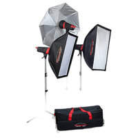 Photogenic Matrix MCD400R 400Ws Monolight 3-Light Kit 0