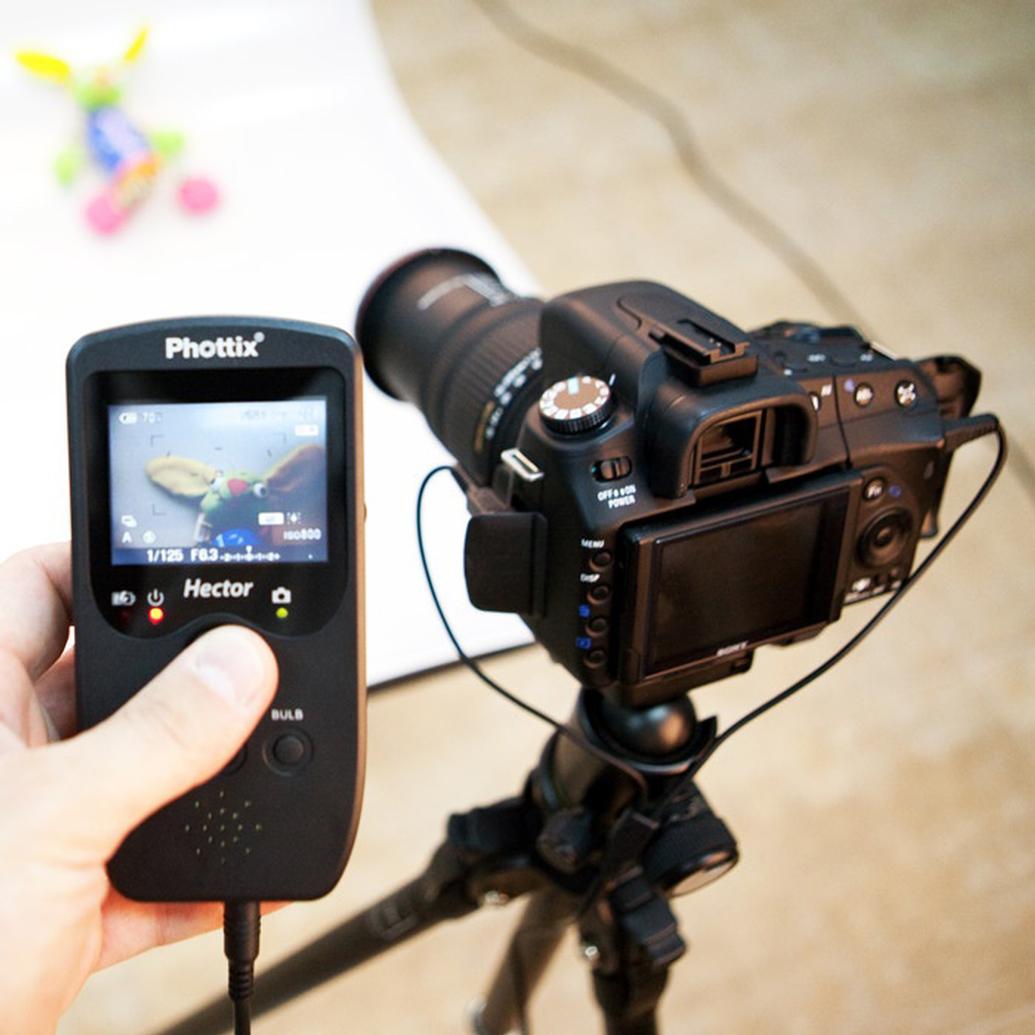 Phottix Hector Live View Wired Remote Set For Sony S6