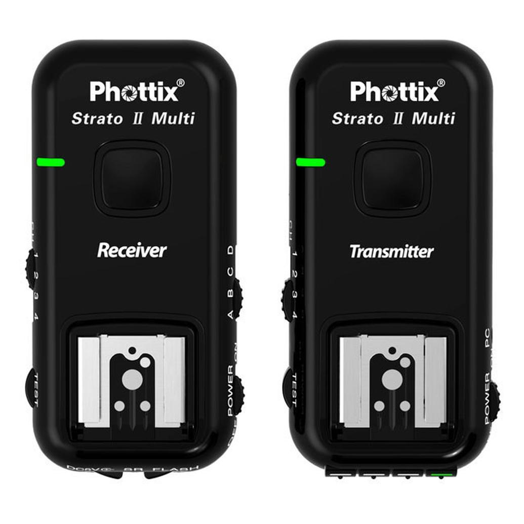 Phottix Strato II Multi 5-in-1 Trigger Set for Nikon (all cables)