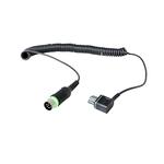 Phottix Indra Battery Pack Flash Cable for Phottix Mitros (Black) 0