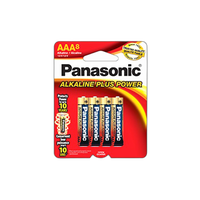 Panasonic Alkaline Plus AAA 8 Pack Batteries 0