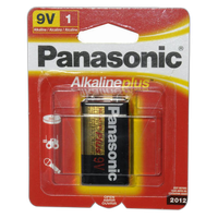 Panasonic Alkaline Plus 9V Battery 1 Pack 0