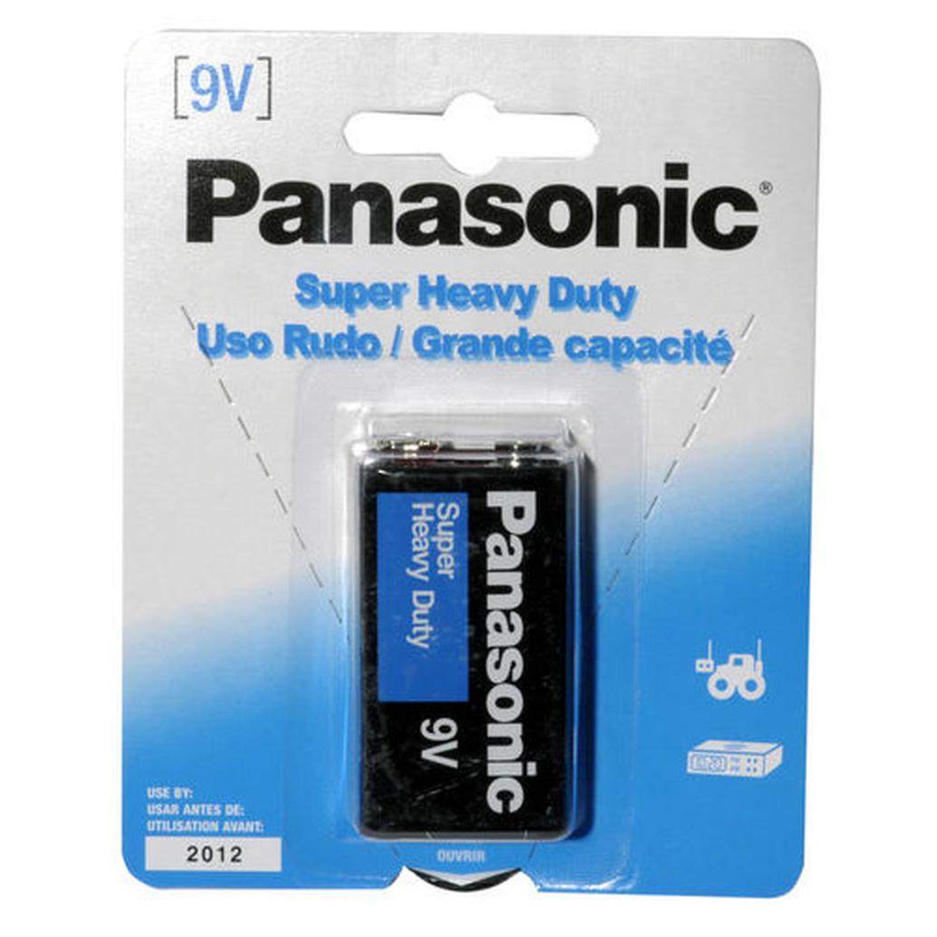 Panasonic Super Heavy Duty 9v Battery 1 Pack