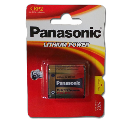 Panasonic CR-P2/223L Lithium Battery 6v