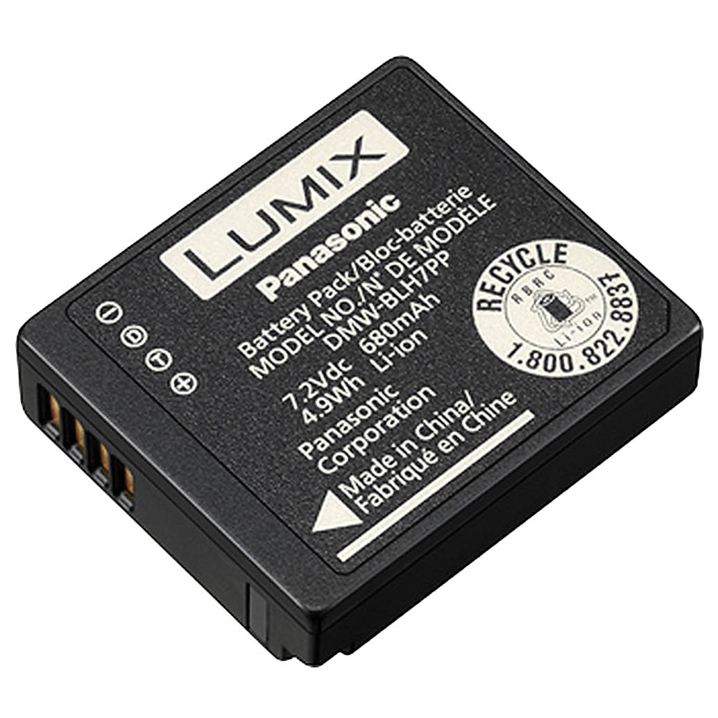 Panasonic DMW-BLH7 Rechargeable Lithium-Ion Battery Pack (7.2V, 680mAh)