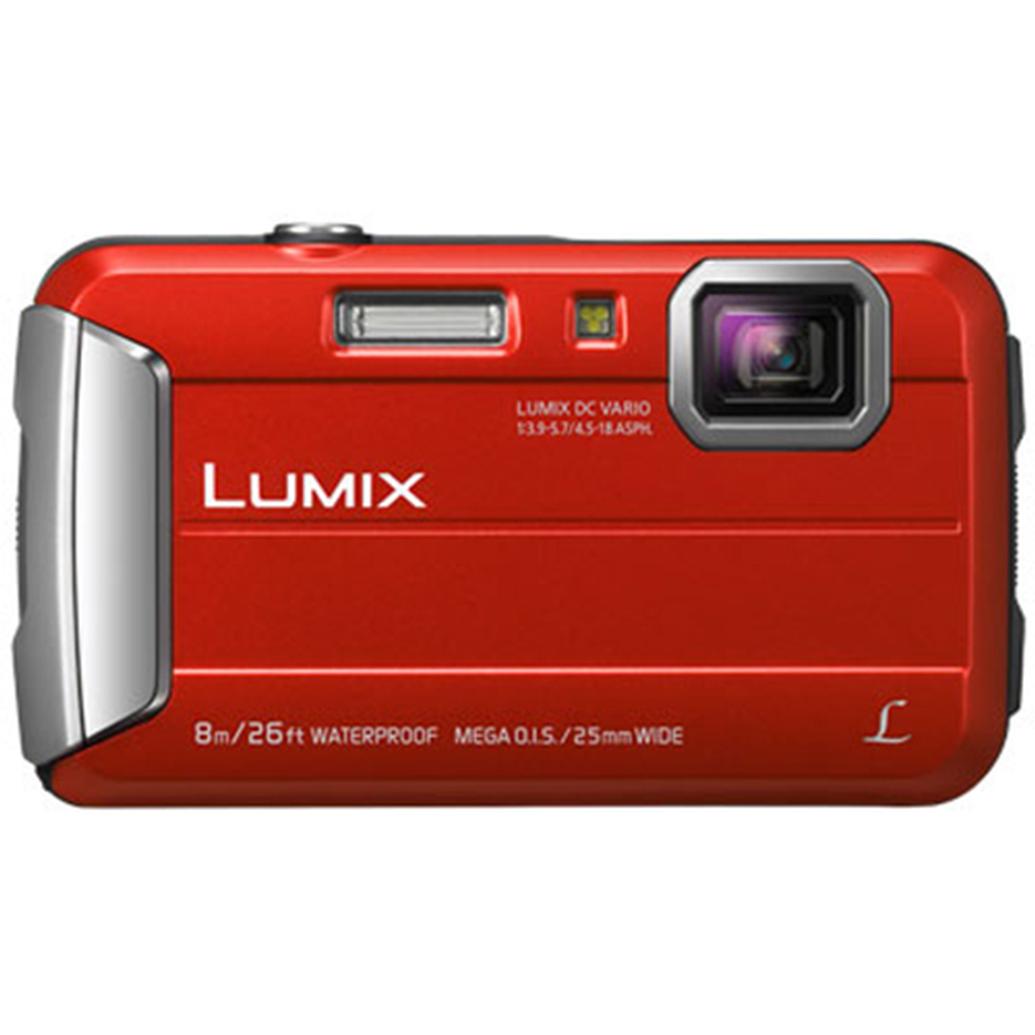 Panasonic Lumix DMC-TS30R Active Lifestyle Tough Camera - Red