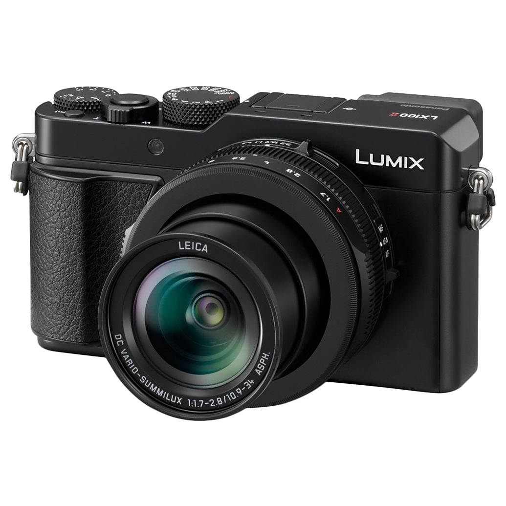 [美品] Panasonic LX100M2 DC-LX100M2 D-LUX7 Panasonic Lumix DC-LX100 II Digital Camera (Black)