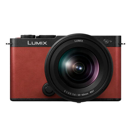 Panasonic LUMIX S9 Mirrorless Camera (Crimson Red) with 20-60mm Lens