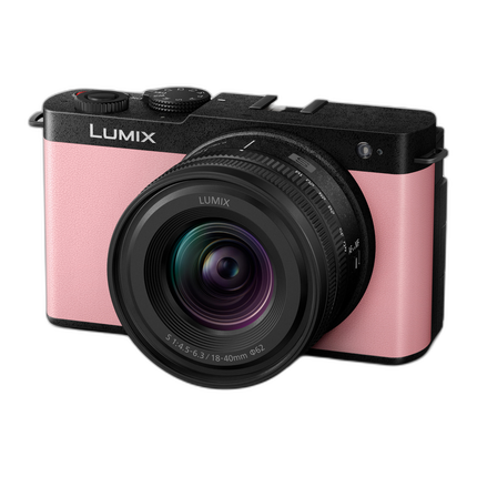 Panasonic LUMIX S9 Mirrorless Camera with 18-40mm Lens - Pink