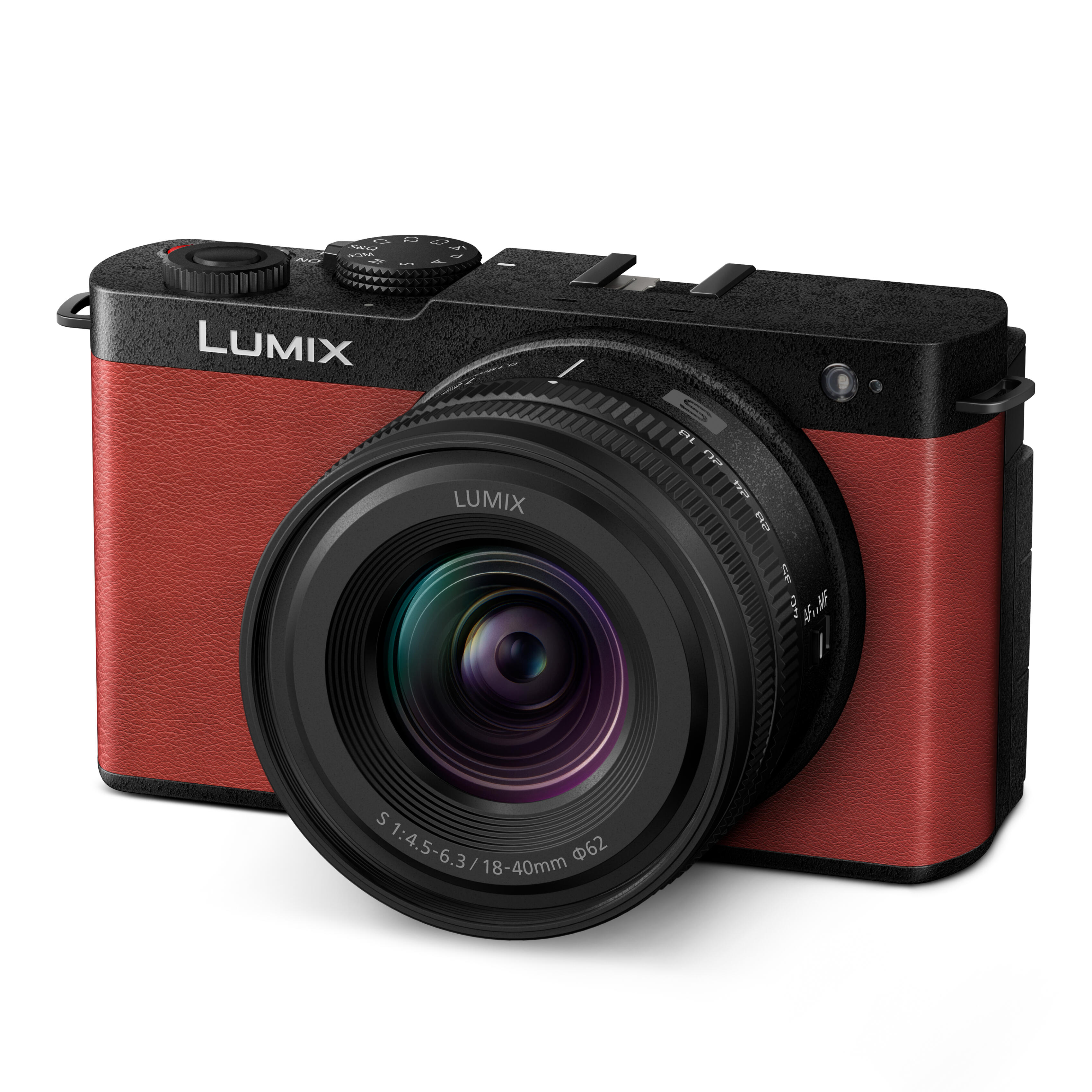 Panasonic LUMIX S9 Mirrorless Camera with 18-40mm Lens - Red
