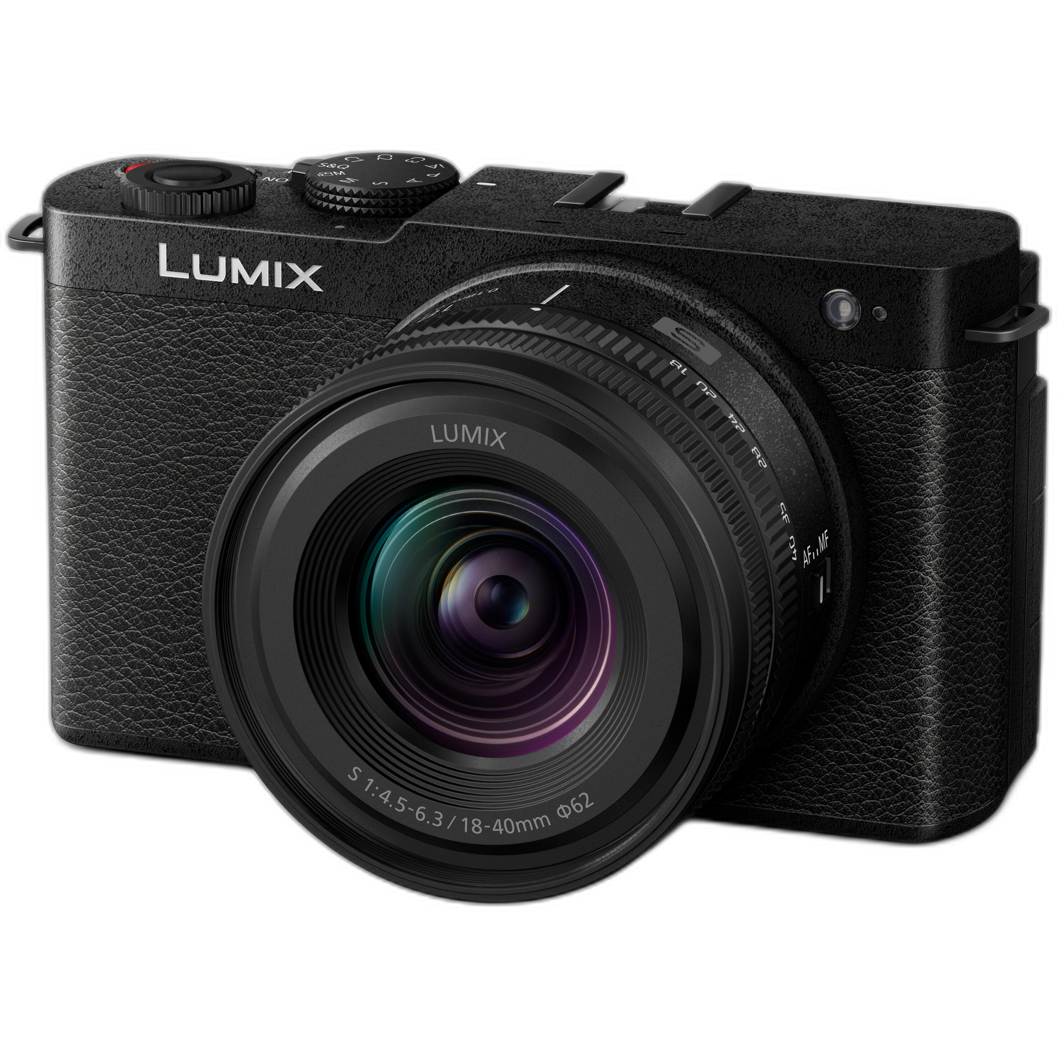 Panasonic LUMIX S9 Mirrorless Camera with 18-40mm Lens - Black