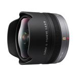 Panasonic Lumix G 8mm f/3.5 Fisheye Lens for DMC-GX7, DMC-GM5 - Black 0