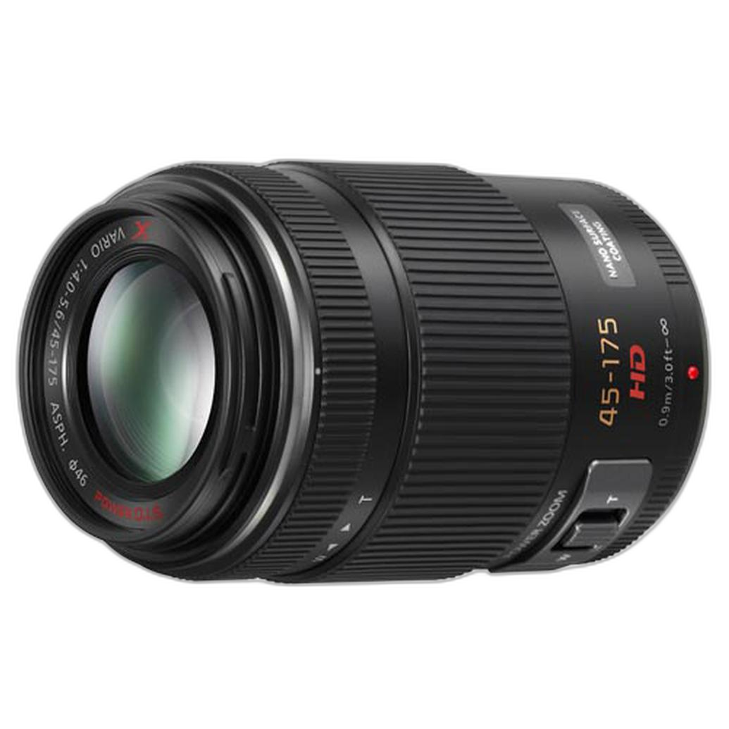 Panasonic Lumix G X Vario PZ 45-175mm f/4.0-5.6 Telephoto Lens - Black