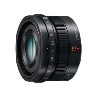Panasonic Lumix G Leica DG Summilux 15mm f/1.7 for Wide Angle Lens - Black