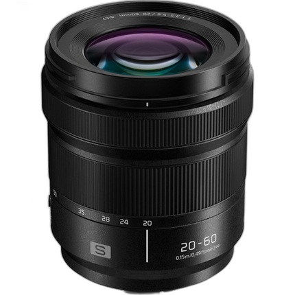 Panasonic LUMIX S Series 20-60mm F3.5-5.6 Mirrorless L Mount Lens