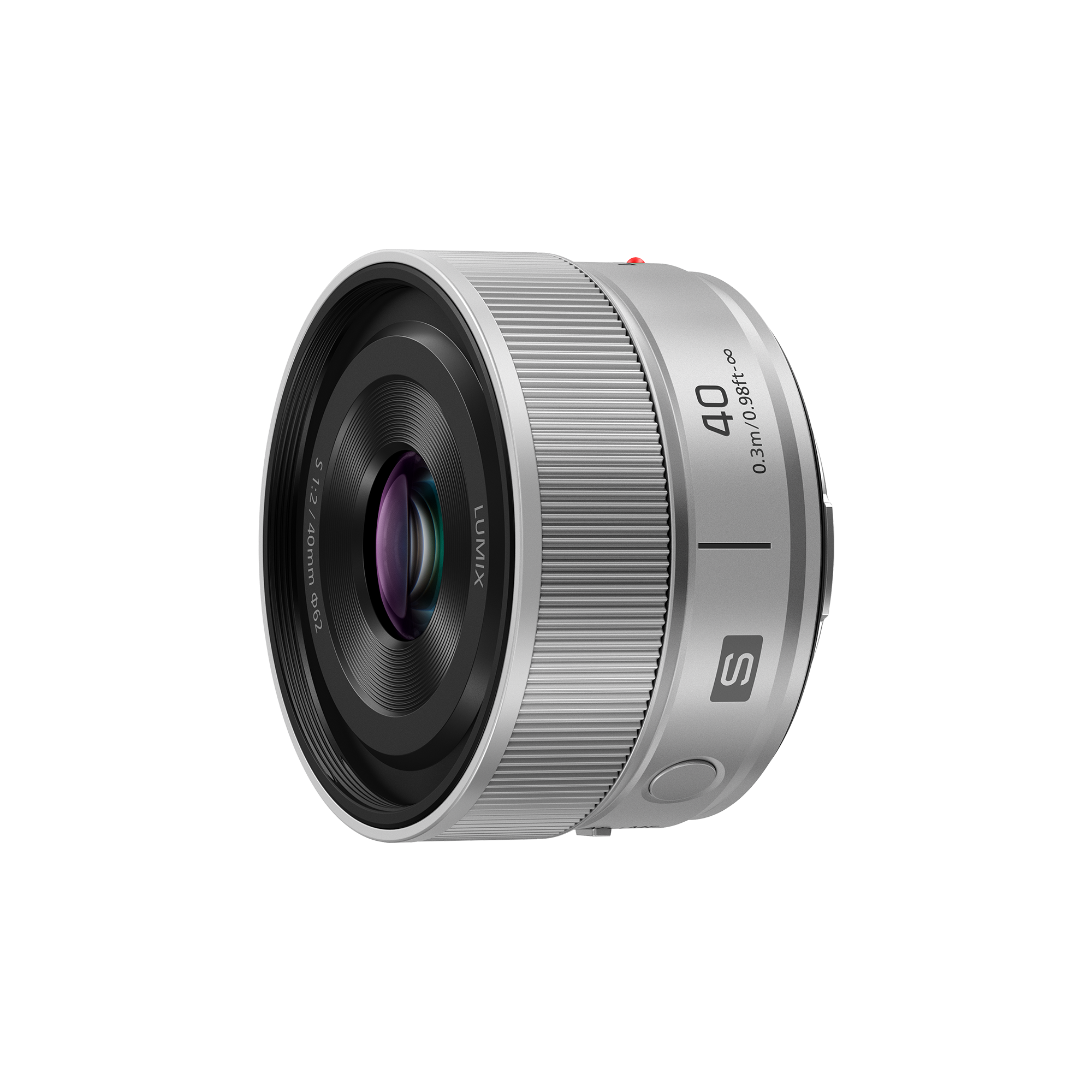 Panasonic Lumix S-Series 40mm f/2 Lens - Silver
