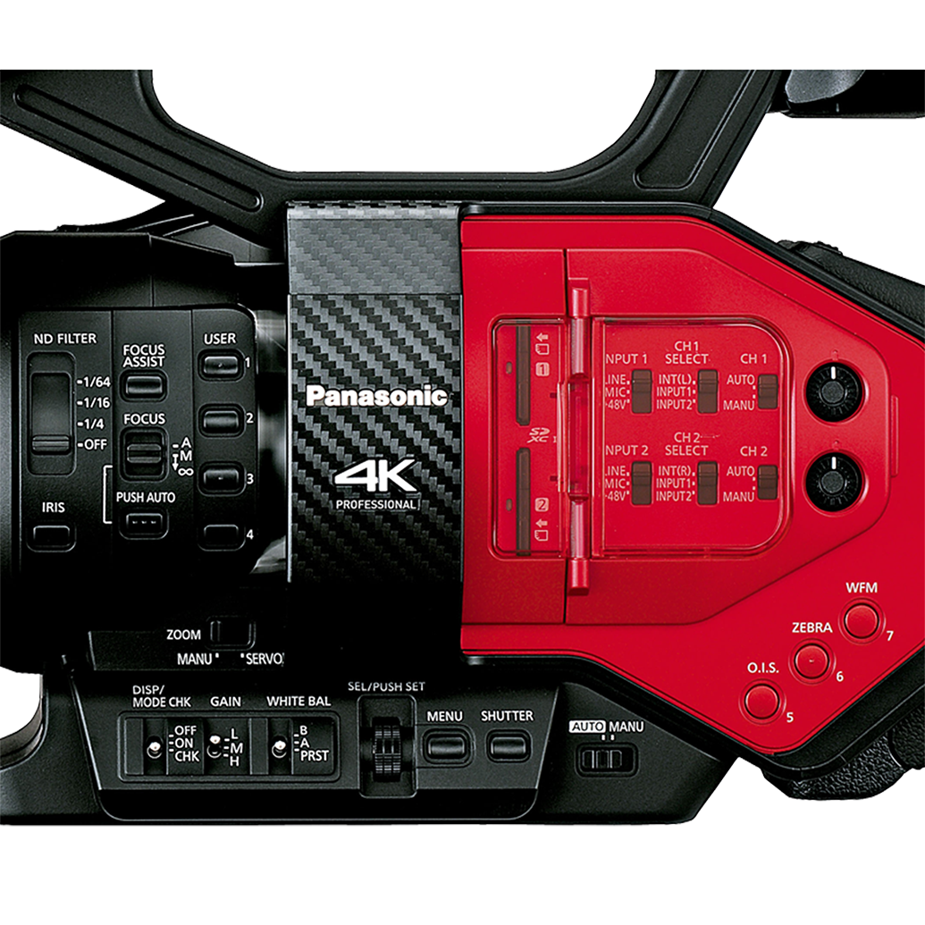 Panasonic AG-DVX200 4K Handheld Camcorder with 4/3 Sensor and Zoom