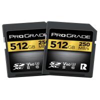 ProGrade Digital 512GB SDXC UHS-II V60 Memory Card - 2-Pack 0
