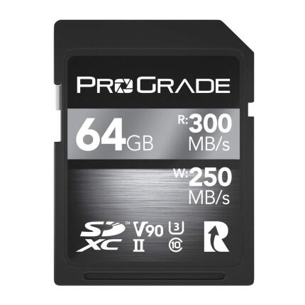 ProGrade Digital 64GB SDXC UHS-II V90 Memory Card