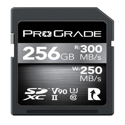 ProGrade Digital 256GB SDXC UHS-II V90 Memory Card