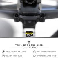 ProGrade Digital 128GB MicroSDXC UHS-II Memory Card w/adapter - v60 4
