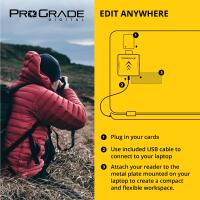 ProGrade Digital CFExpress Type B  and  SD USB 3.1 Gen 2 Dual-Slot Card Reader 7