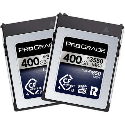 ProGrade Digital 400GB CFexpress 4.0 VPG 400 Memory Card Type B (2-Pack)