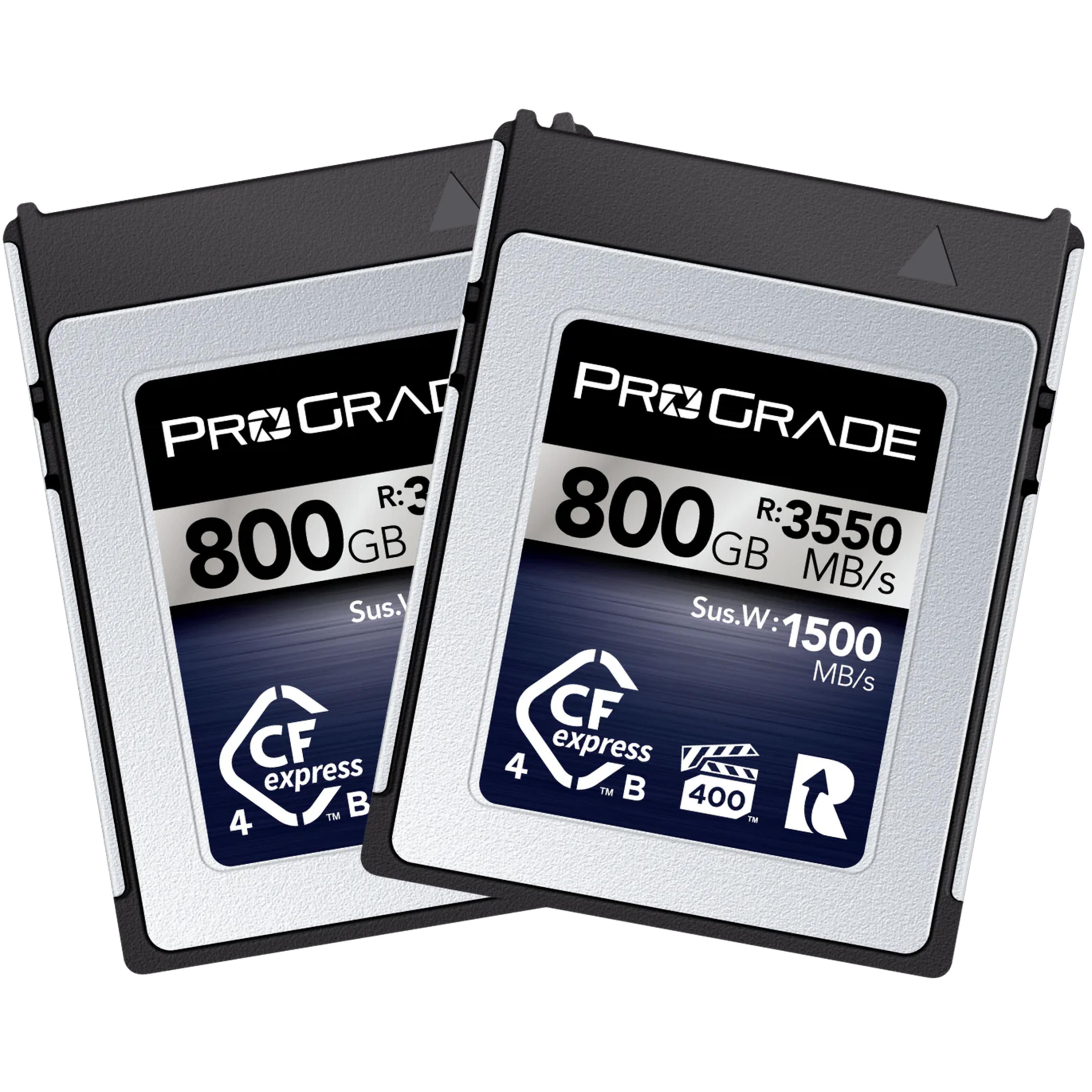 ProGrade Digital 800GB CFexpress 4.0 VPG 400 Memory Card Type B (2-Pack)