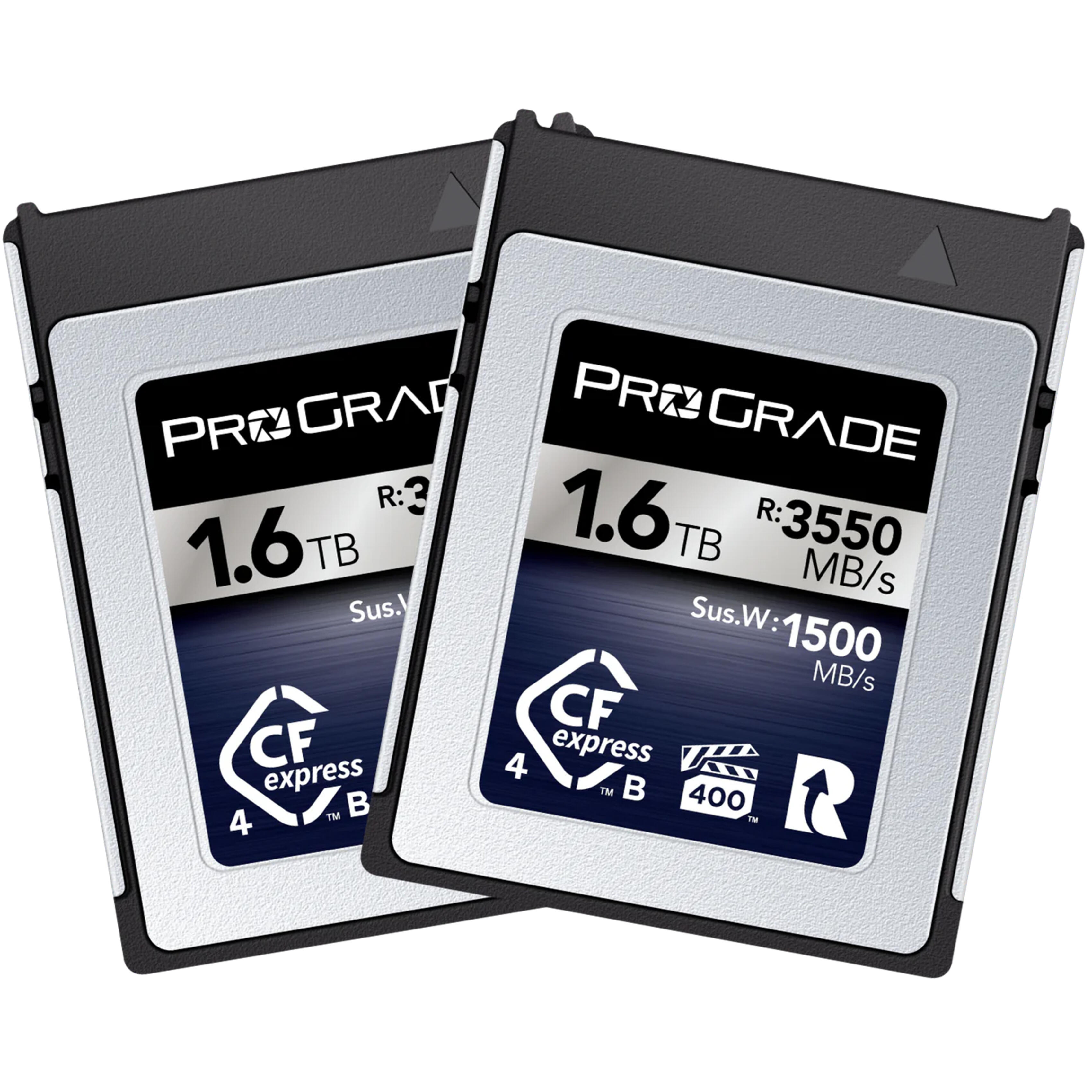 ProGrade Digital 1.6TB CFexpress 4.0 VPG 400 Memory Card Type B (2-Pack)