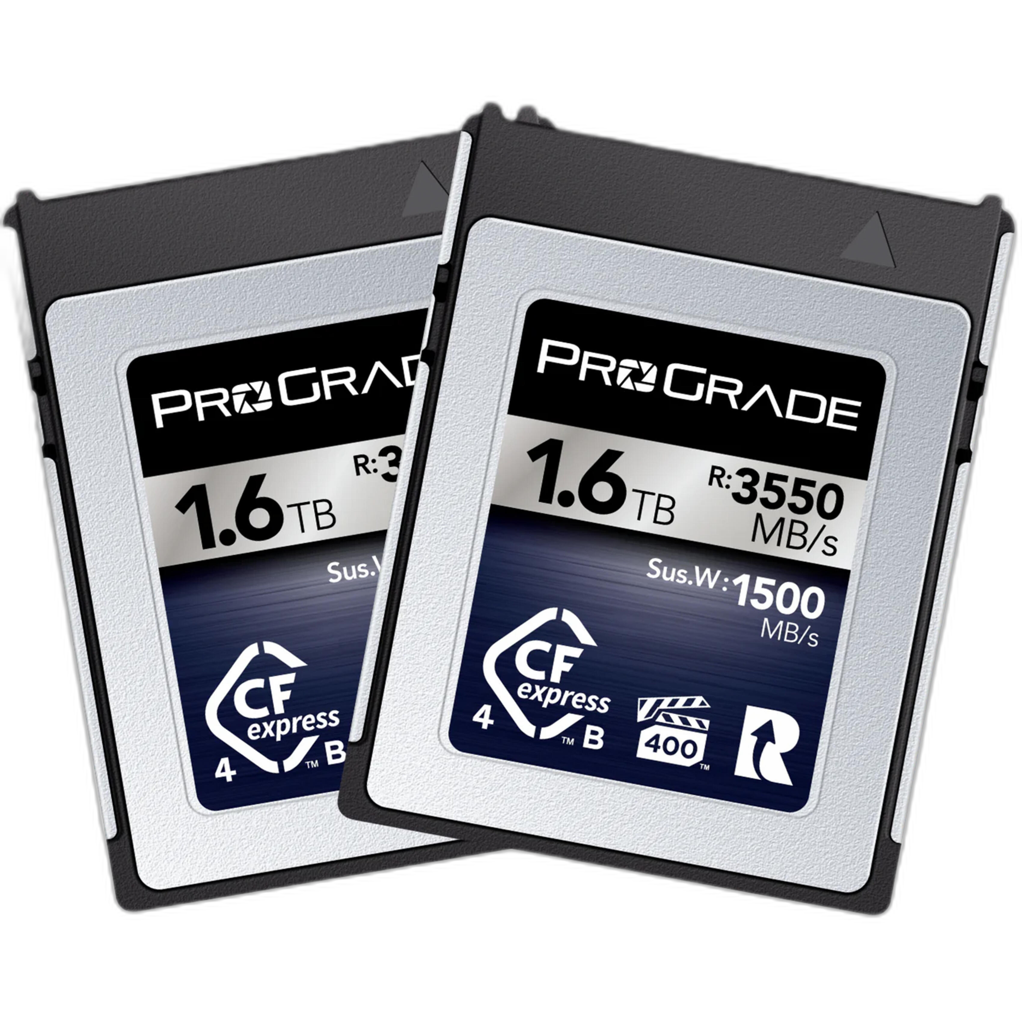 ProGrade Digital 1.6TB CFexpress 4.0 VPG 400 Memory Card Type B (2-Pack)