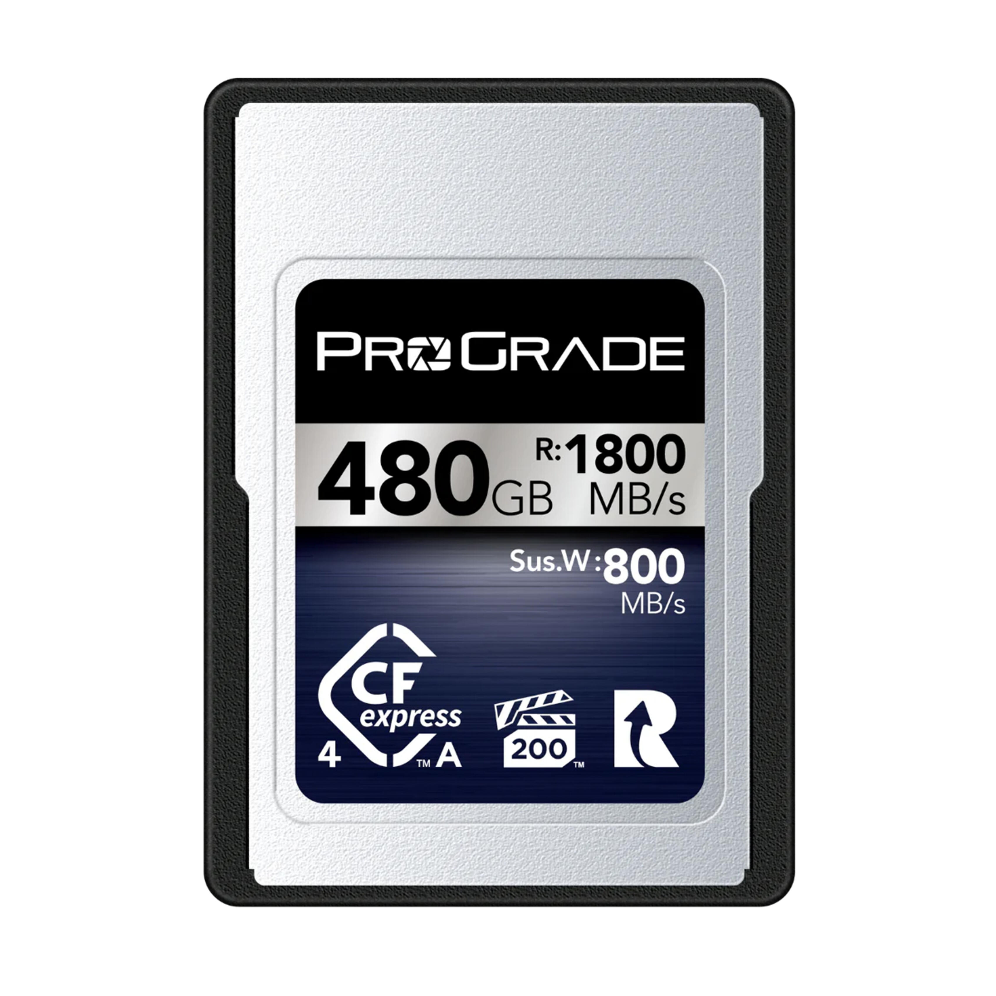 ProGrade Digital 480GB CFexpress 4.0 VPG 200 Type A  Memory Card