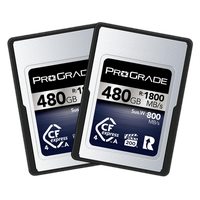 ProGrade Digital 480GB CFexpress 4.0 VPG 200 Type A Memory Card (2-Pack) 0