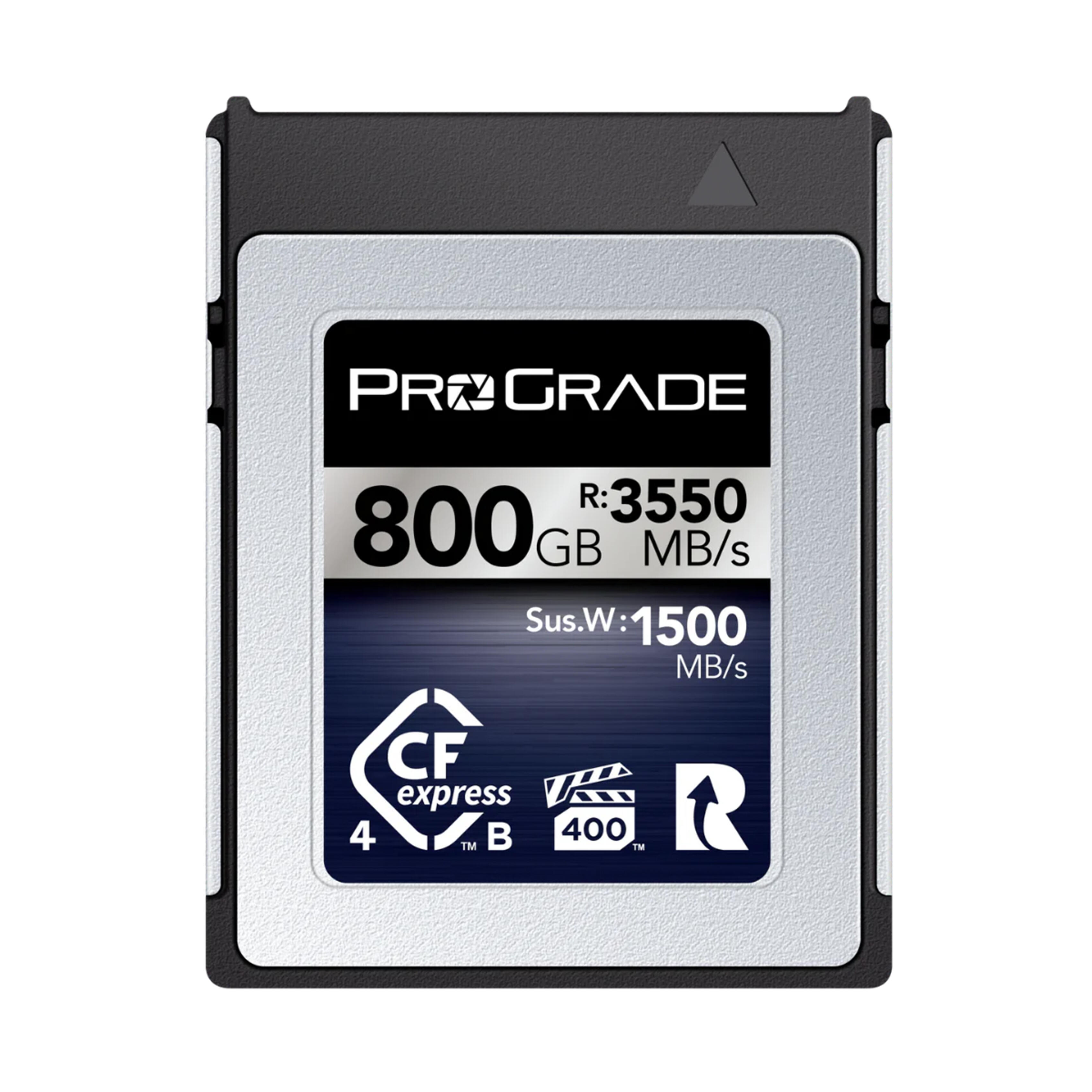 ProGrade Digital 800GB CFexpress 4.0 VPG 400 Memory Card Type B