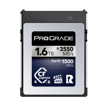 プログレードProGrade CFexpress4.0 Type A 480GB ProGrade Digital CFexpress™ 4.0 Type A Memory Card (480GB) Iridium