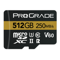 ProGrade Digital 512GB MicroSDXC UHS-II Memory Card 0
