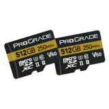 ProGrade Digital 512GB MicroSDXC UHS-II Memory Card (2-Pack) 0